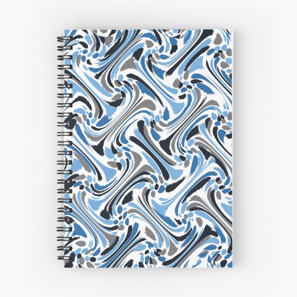 Item preview, Blue water zig zagging style designed and sold by CreativeGriffin.