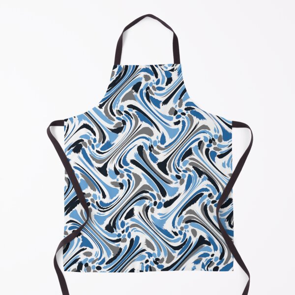 Item preview, Blue water zig zagging style designed and sold by CreativeGriffin.