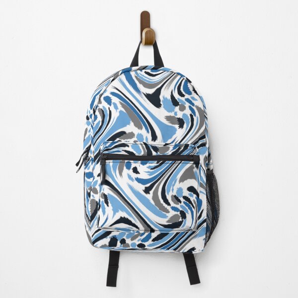 Item preview, Blue water zig zagging style designed and sold by CreativeGriffin.