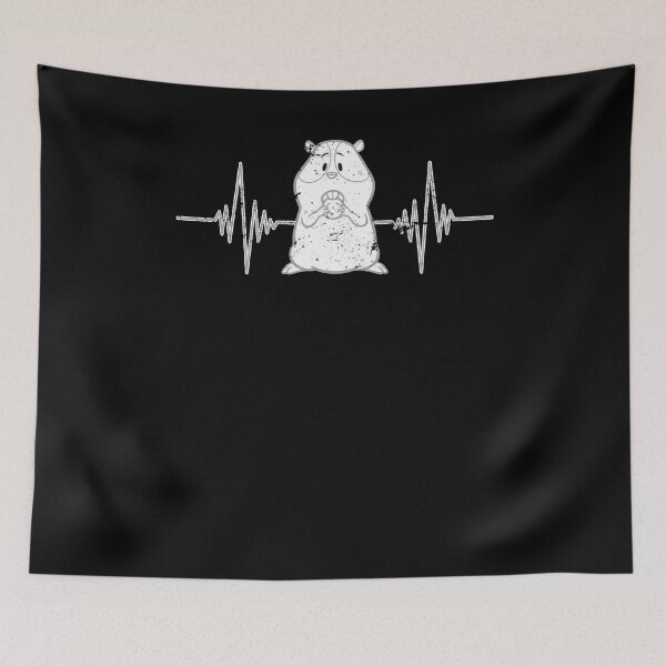 Item preview, Heartbeat hamster designed and sold by bestshirtdesign.