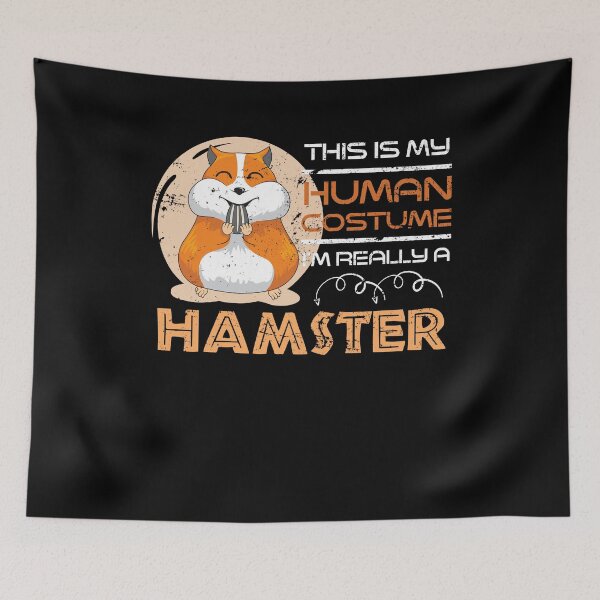 Item preview,  because in reality I'm a hamster. designed and sold by bestshirtdesign.