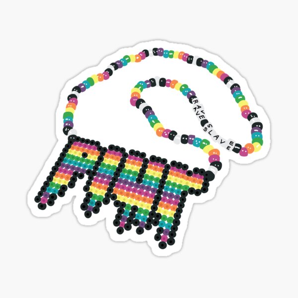 Artikel-Vorschau von PLUR Perler Halskette, designt und verkauft von itzkimmyright.