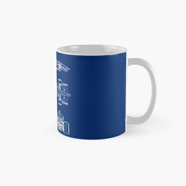 Item preview, Racing car blueprint project blue designed and sold by ideasfinder.