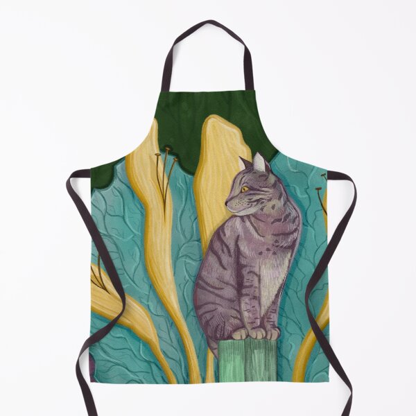 Item preview, Fantasy wild purple cat designed and sold by KrollQueen.