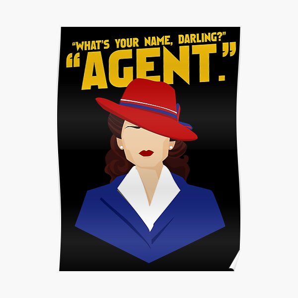 Agent Carter Posters Redbubble
