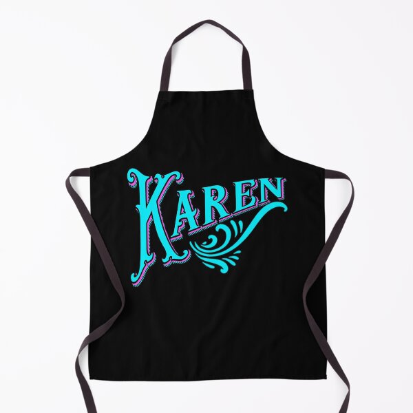 Item preview, Karen Fancy Vintage Script Name designed and sold by funnytshirtemp.