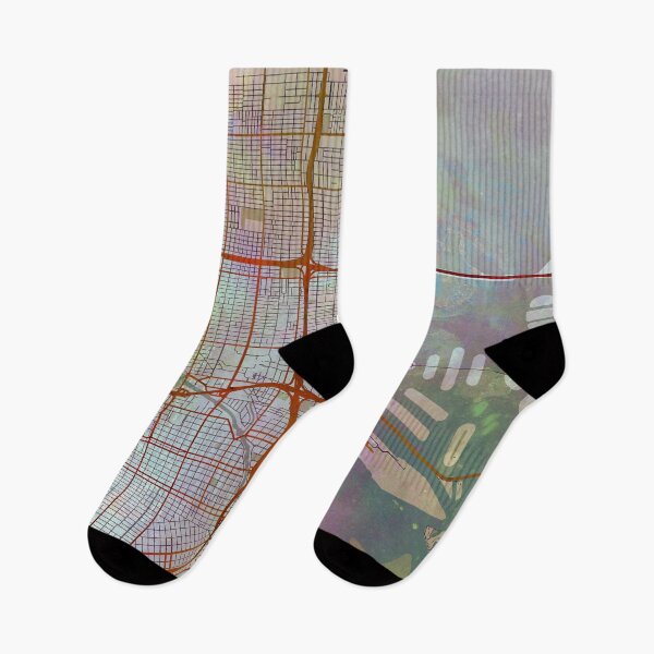Item preview, Miami Florida Street Map Urban designed and sold by IvonDesign.