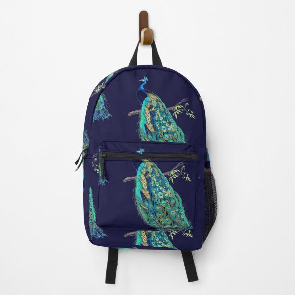 Item preview, Vintage Peacock, Blue+Gold designed and sold by PixDezines.