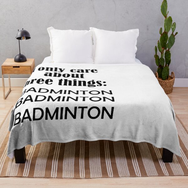Artikelvorschau, I only care about BADMINTON entworfen und verkauft von Jannis12.