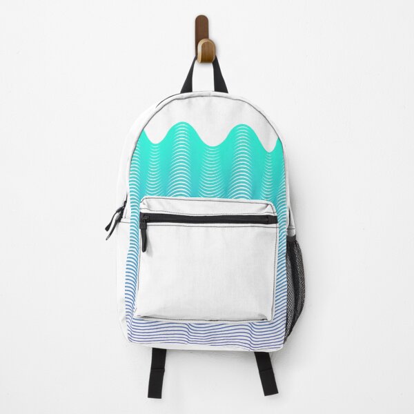 Item preview, Wavey Gradient Sea Lines - Graphic designed and sold by MielOntwerpt.