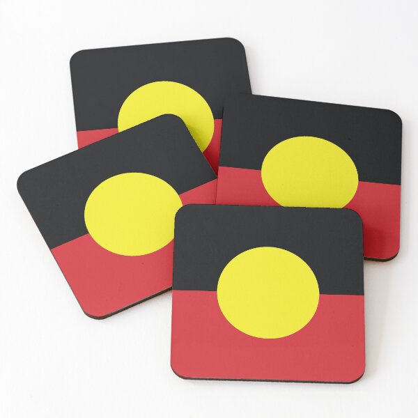 Item preview, Indigenous Australian flag designed and sold by Jesse  Weijer.