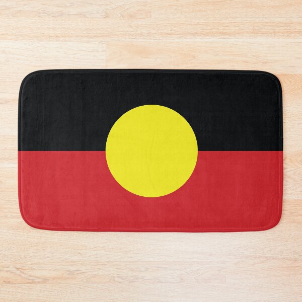 Item preview, Indigenous Australian flag designed and sold by Jesse  Weijer.