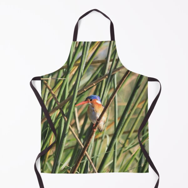 Item preview, Bismarck kingfisher in the reeds designed and sold by EstelleRossetti.