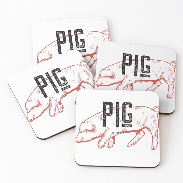 Item preview, Pig in mud designed and sold by LaceBrunsden.
