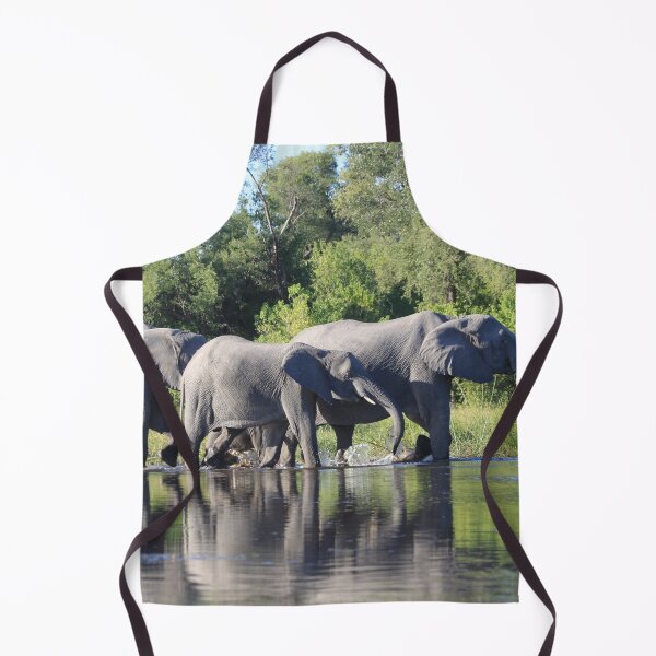 Item preview, Elephant who comes to drink designed and sold by EstelleRossetti.