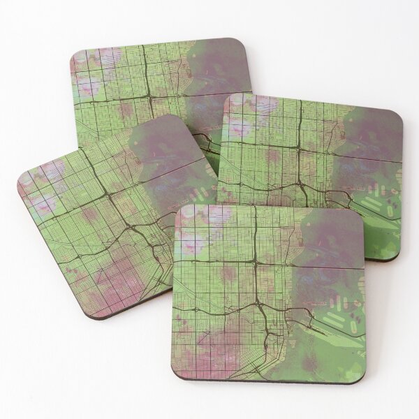 Item preview, Miami Florida Street Map Urban designed and sold by IvonDesign.