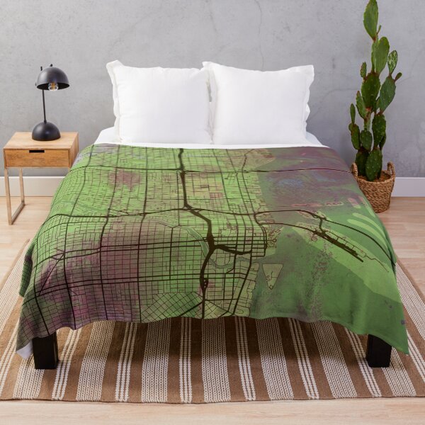 Item preview, Miami Florida Street Map Urban designed and sold by IvonDesign.