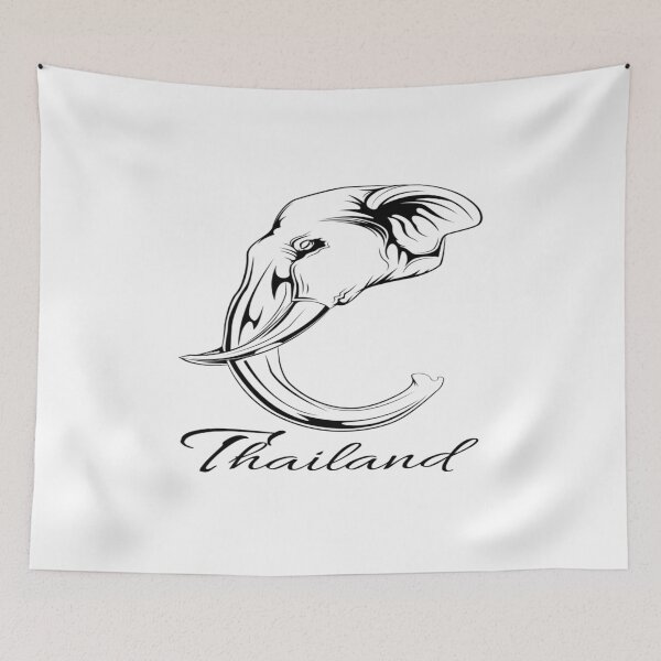 Item preview, Thailand elephant art designed and sold by diab diab.