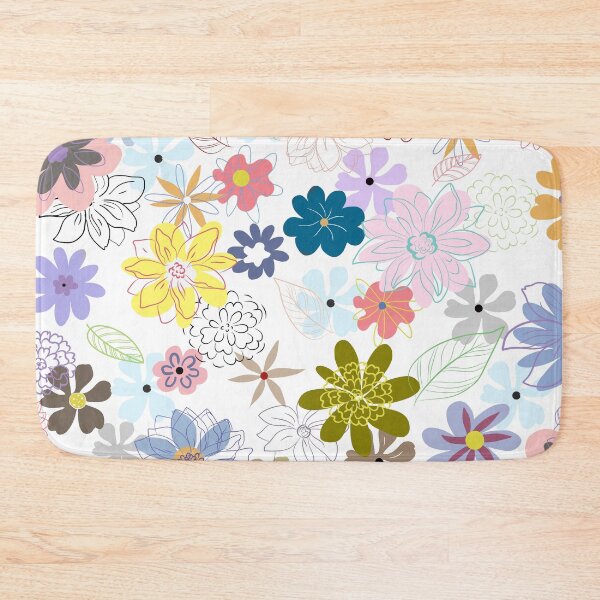 Item preview, background of fresh pink flowers designed and sold by sonaadalian.