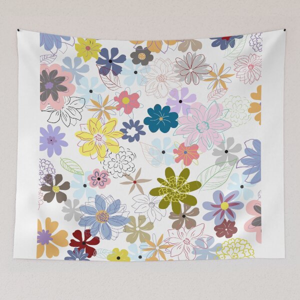 Item preview, background of fresh pink flowers designed and sold by sonaadalian.
