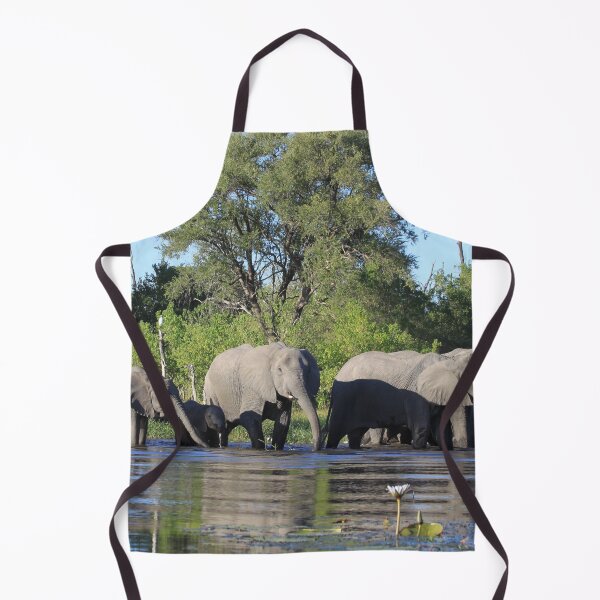 Item preview, Elephant who comes to drink designed and sold by EstelleRossetti.