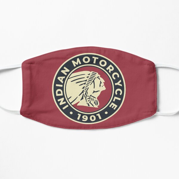 Indian Motorcycle 1901 - Round Custom Logo Mask