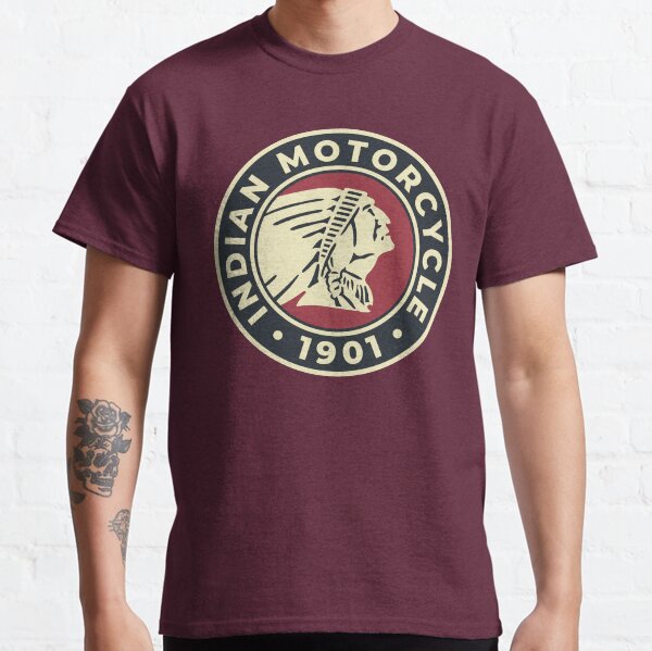 Indian Motorcycle 1901 - Logo personnalisé rond T-shirt classique