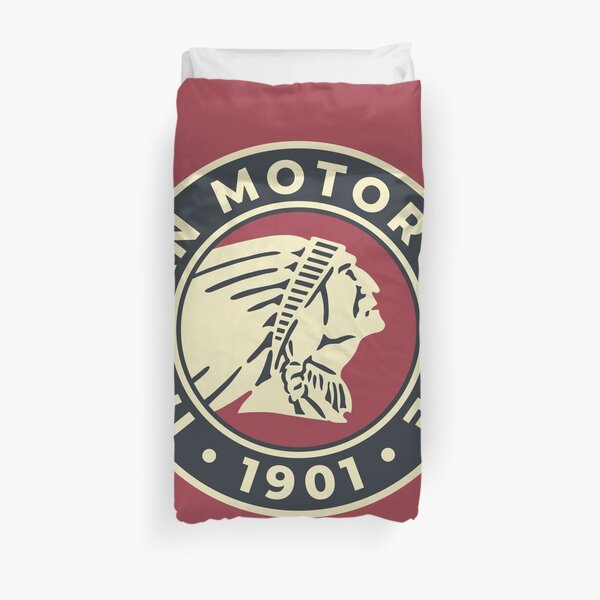 Indian Motorcycle 1901 - Logo personnalisé rond Housse de couette