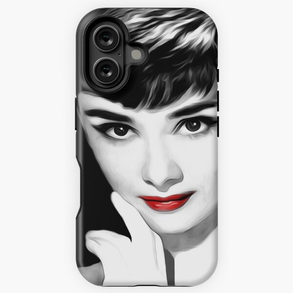 Audrey Hepburn Lips iPhone Tough Case
