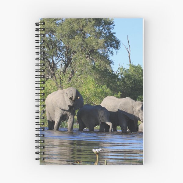Item preview, Elephant who comes to drink designed and sold by EstelleRossetti.