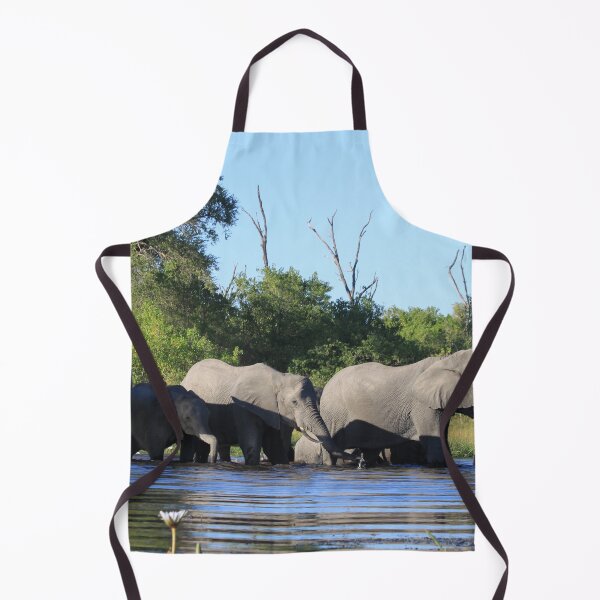 Item preview, Elephant who comes to drink designed and sold by EstelleRossetti.