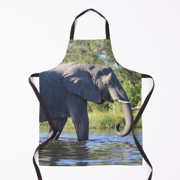 Item preview, Elephant who comes to drink designed and sold by EstelleRossetti.