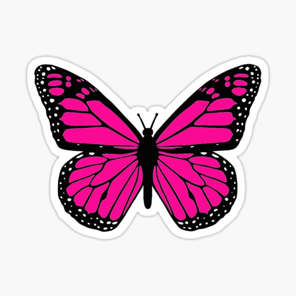 Item preview, Pink Butterfly  designed and sold by daisystickers <3.