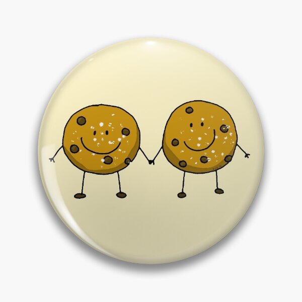 Item preview, Cute chocolate chip cookie besties designed and sold by CuteCartoon.