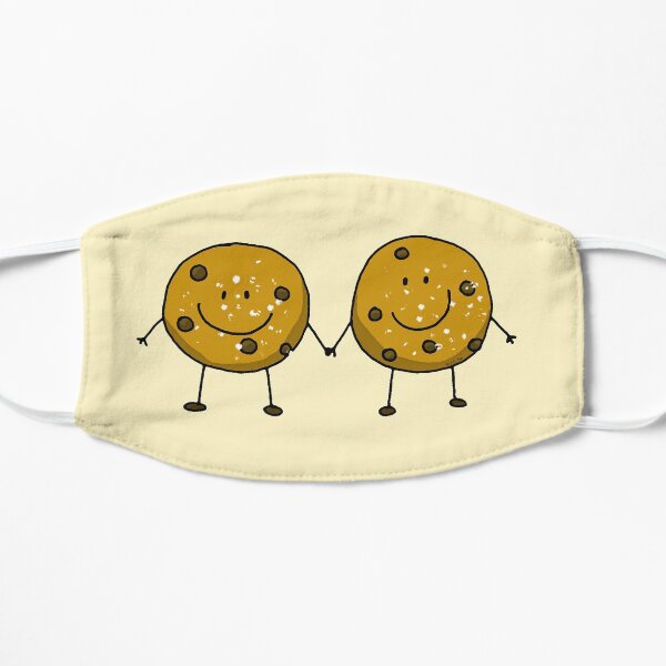 Cute chocolate chip cookie besties Mask