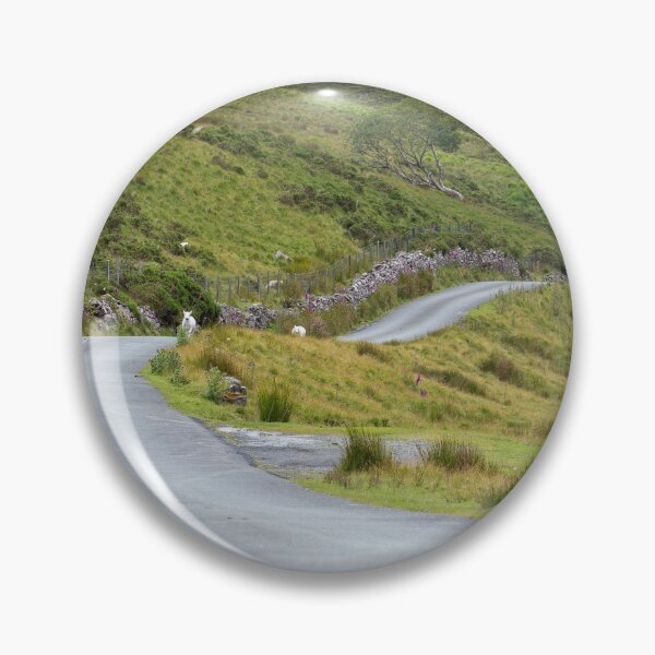 Item preview, Winding Welsh mountain road designed and sold by Leighton Collins.