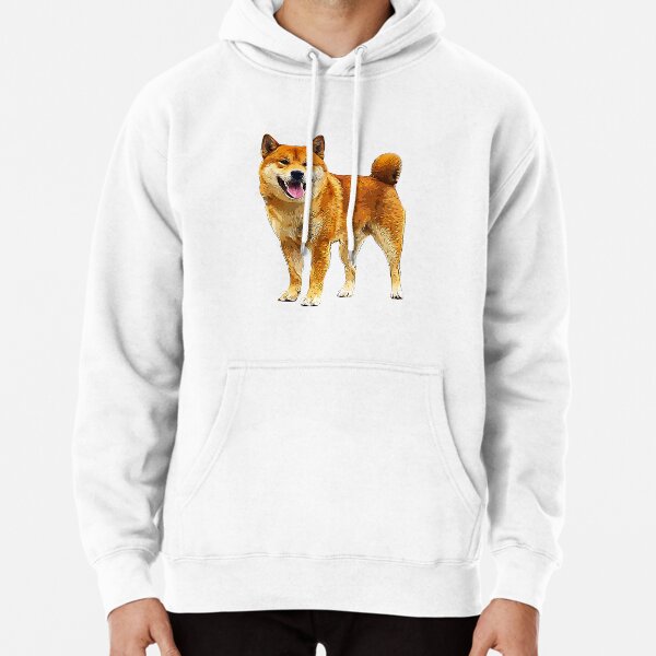 Shiba inu clearance hoodie male