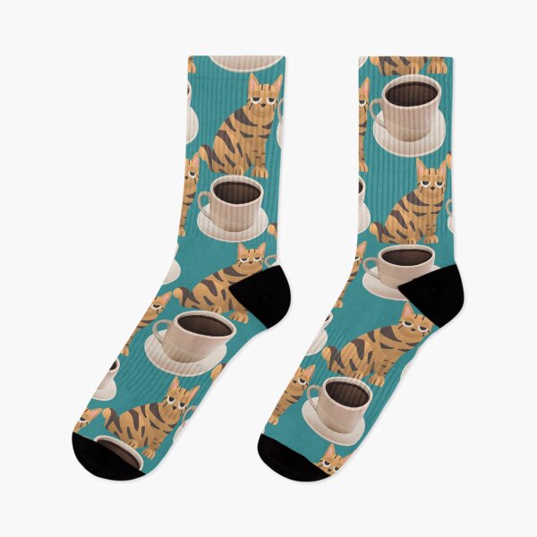 Item preview, Cute All I need is coffee and my cat typography designed and sold by TopplundDesigns.