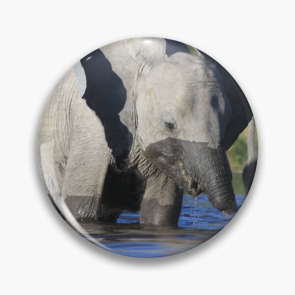 Item preview, Elephant who comes to drink designed and sold by EstelleRossetti.