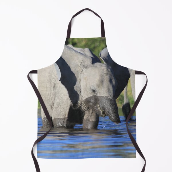 Item preview, Elephant who comes to drink designed and sold by EstelleRossetti.
