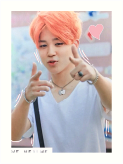 "BTS Jimin" Art Prints by kpopmerchandise | Redbubble