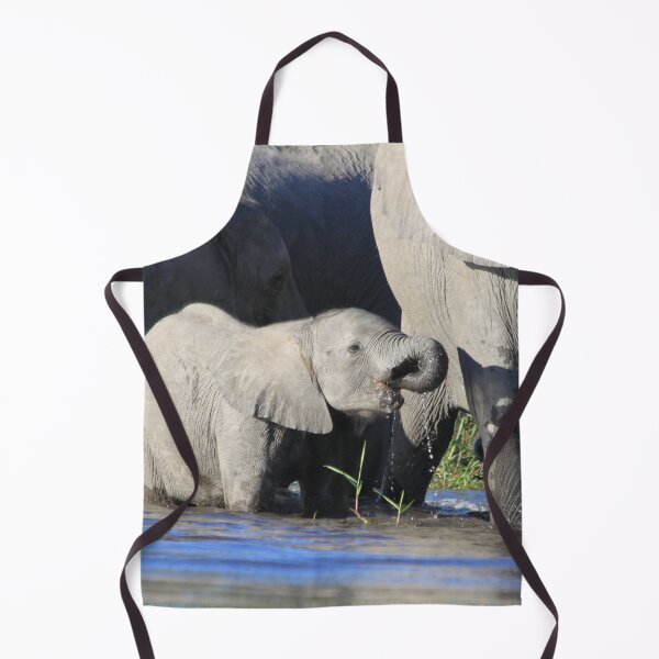 Item preview, Elephant who comes to drink designed and sold by EstelleRossetti.