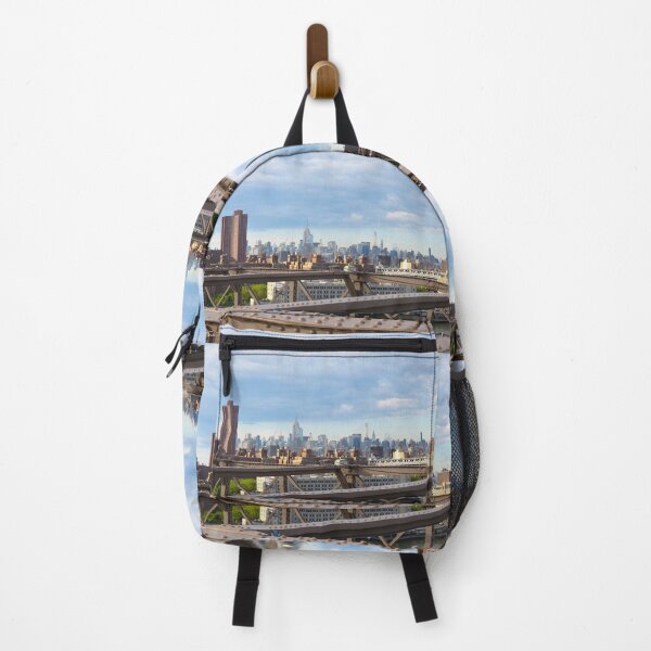 Item preview, NYC view on the skyline of Manhattan from Brooklyn bridge designed and sold by AHELENE.