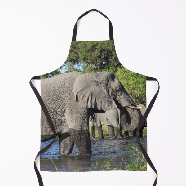 Item preview, Elephant who comes to drink designed and sold by EstelleRossetti.