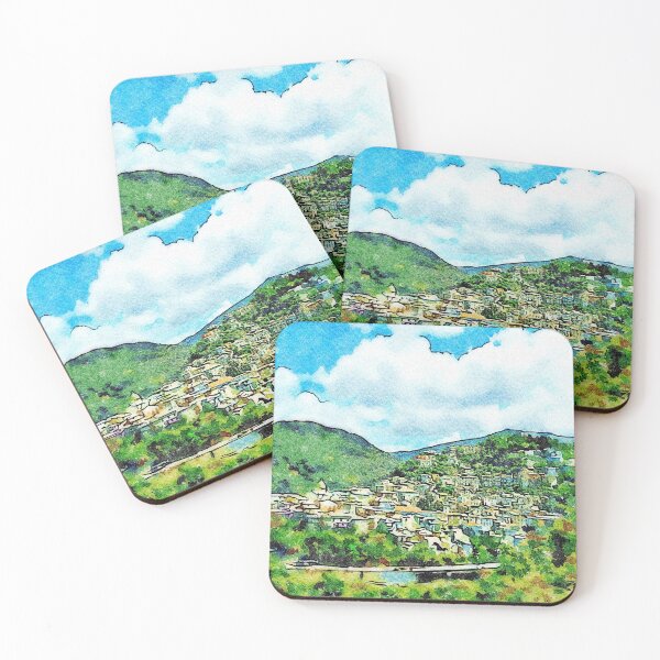 Item preview, Landscape with village in the mountains designed and sold by Giuseppe Cocco.