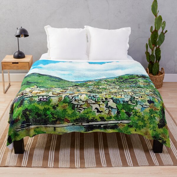 Item preview, Landscape with village in the mountains designed and sold by Giuseppe Cocco.