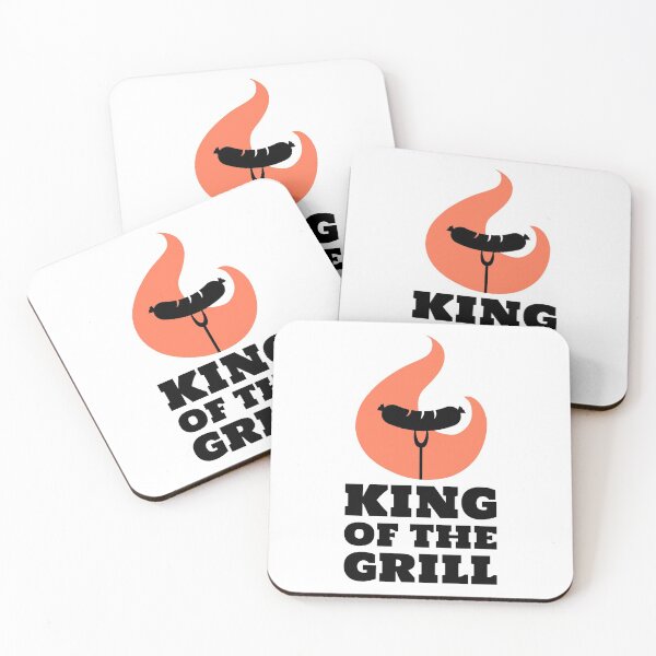 Item preview, King of the Grill Barbecue Sausage Black designed and sold by quoteology.