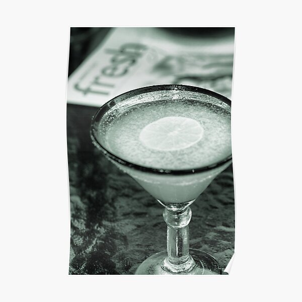 Fresh Lime Margarita Poster