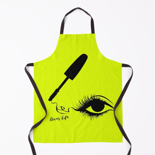 Item preview, Mascara Gives life on Chartreuse Background designed and sold by Amalzaki.