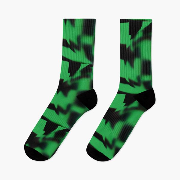 Item preview, Black green smudge pattern 2 designed and sold by Ovahill.